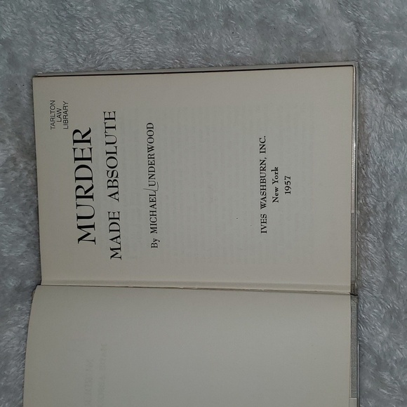 Murder Made Absolute by Michael Underwood Vintage 1950s Book - Picture 4 of 8